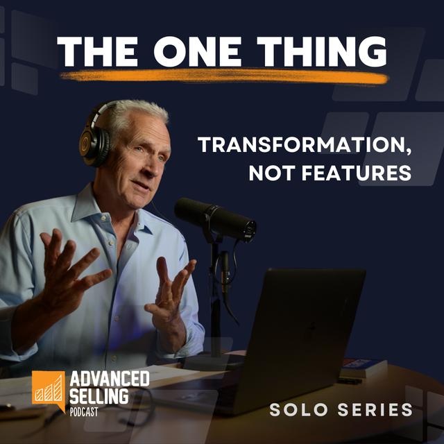 It's Transformation, Not Features - podcast episode cover