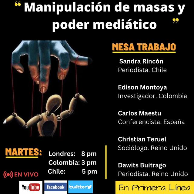 Manipulación de masas y poder mediático - podcast episode cover