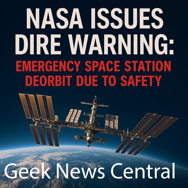 NASA Issues Dire Warning: Budget Cuts Could Trigger Emergency ISS Deorbit #1816 - podcast episode cover