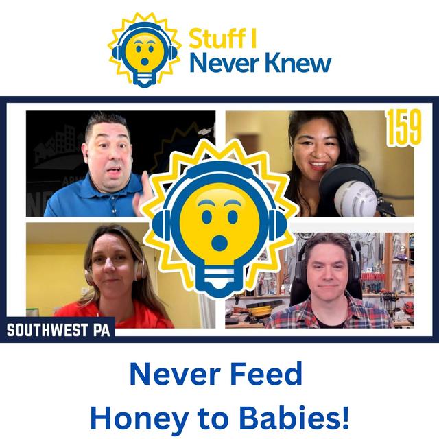 Paul -vs- Geleen -vs- Stephanie - Episode 159 - Never Feed Honey to Babies! - podcast episode cover