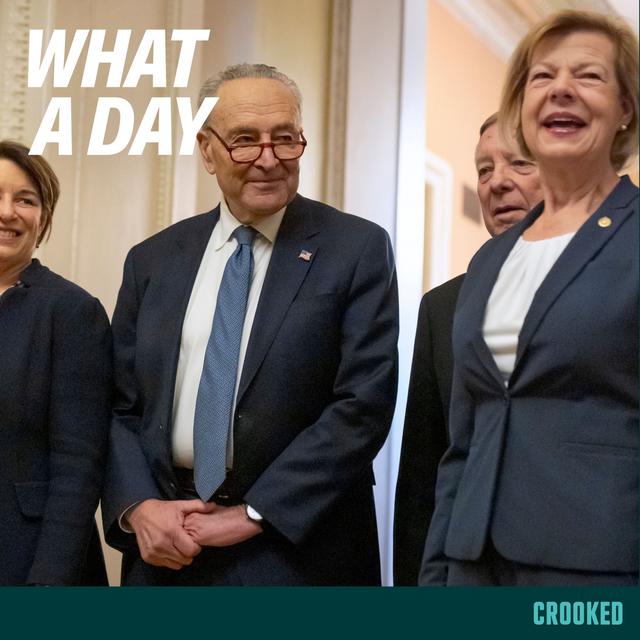 How Senate Dems Can Fight feat Sen. Tammy Baldwin - podcast episode cover