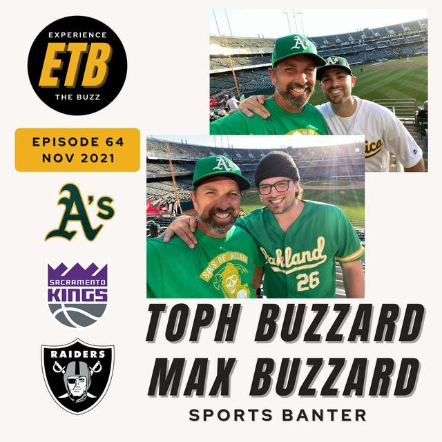 NO. 64 -- Sports Banter with TOPH + MAX BUZZARD - podcast episode cover