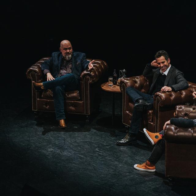 #115 — Sam Harris, Lawrence Krauss, and Matt Dillahunty (1) - podcast episode cover