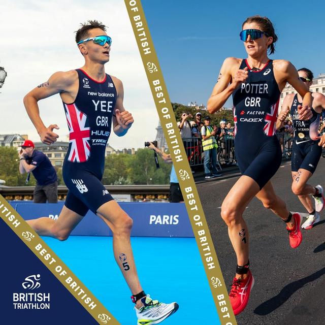 Best of British – Alex Yee and Beth Potter the first Team GB triathletes selected for Paris 2024 - podcast episode cover