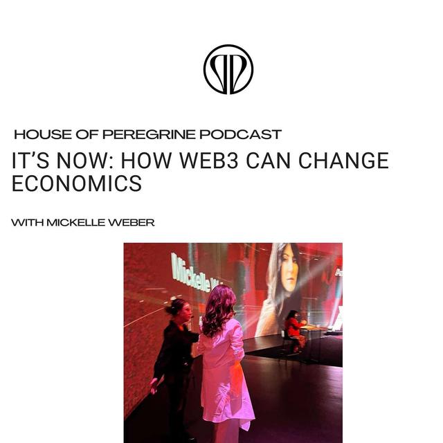 It’s Now:   How Web3 Can Change Economics with HOP Founder Mickelle Weber | Ep 16 - podcast episode cover