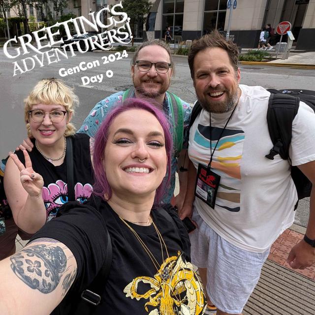 BONUS EPISODE:  GenCon 2024 Day 0 - podcast episode cover