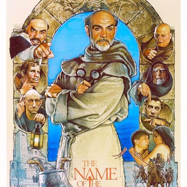 Episode 108: James Bond Is A Monk: The Name of the Rose with David Perry, Matthew Gabriele, and John Wyatt Greenlee - podcast episode cover