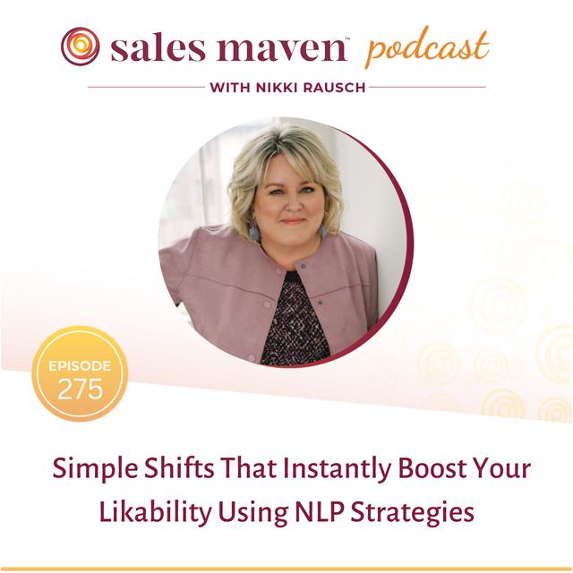 Simple Shifts That Instantly Boost Your Likability Using NLP Strategies - podcast episode cover