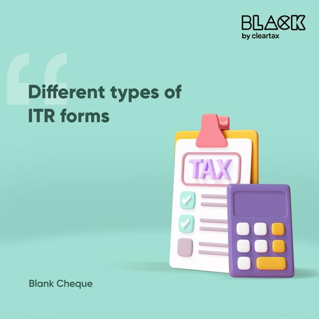 Different types of ITR forms - podcast episode cover