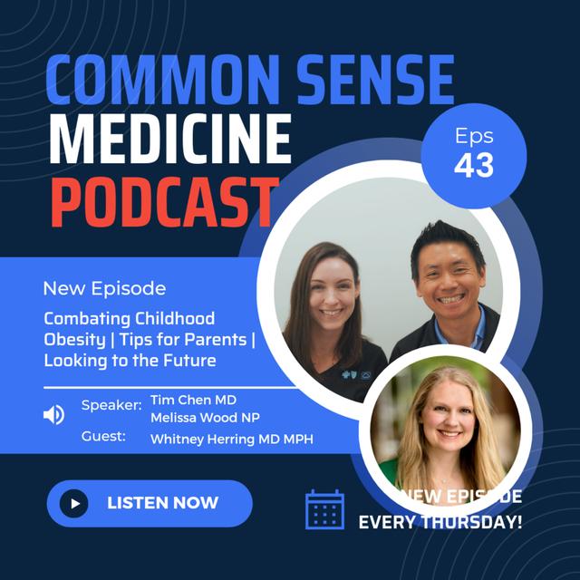 Ep 43 - Combating Childhood Obesity | Tips for Parents | Looking to the Future - podcast episode cover