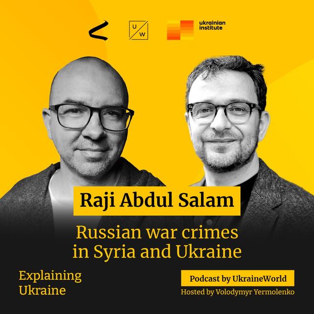 Russian war crimes in Syria and Ukraine: similar patterns? - podcast episode cover