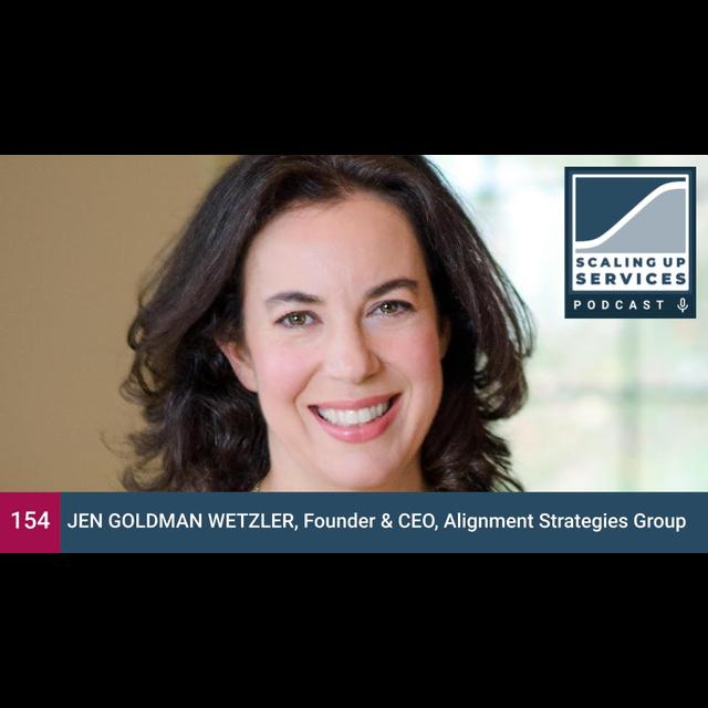 Jen Goldman Wetzler, Founder & CEO, Alignment Strategies Group - podcast episode cover