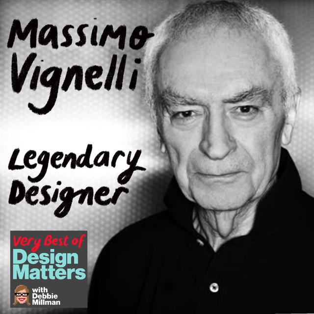 From the Archive: Massimo Vignelli - podcast episode cover