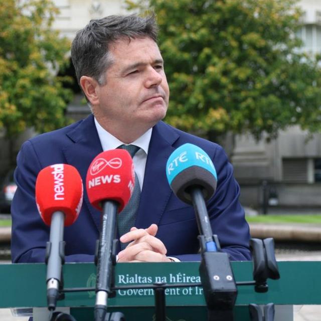 Minister for Finance Paschal Donohoe joins Nadine O'Regan for My Roots Are Showing - podcast episode cover