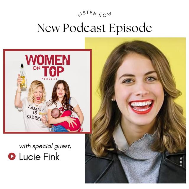 Digital creator Lucie Fink talks social media perception vs. reality, how she went from working at Refinery29 to being her own boss, and struggling with balancing motherhood with work. - podcast episode cover