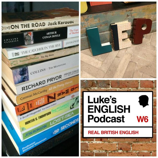 256. Reading Books In English (and listening to them too) - podcast episode cover