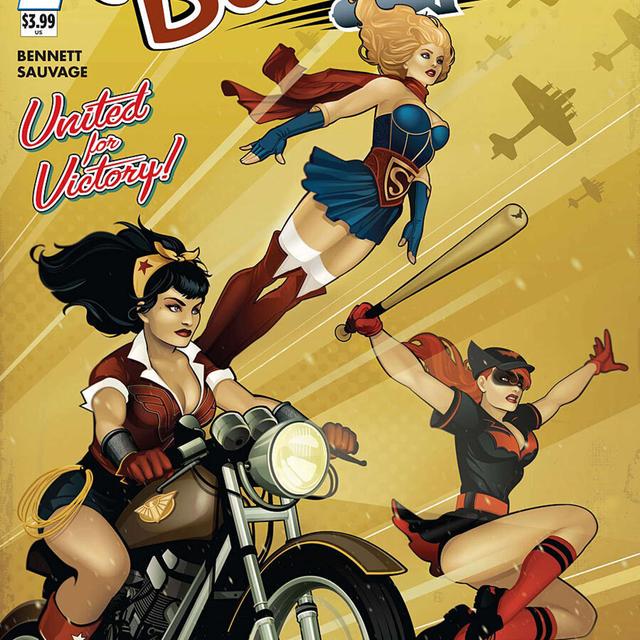 What if the DC Comics female heroes were all fighting in World War II as a team called the Bombshells? From DC Comics Bombshells with Special Guest Author & Historian Tim Hanley (Not All Supermen: Sexism, Toxic Masculinity, and the Complex History of Superheroes) - podcast episode cover