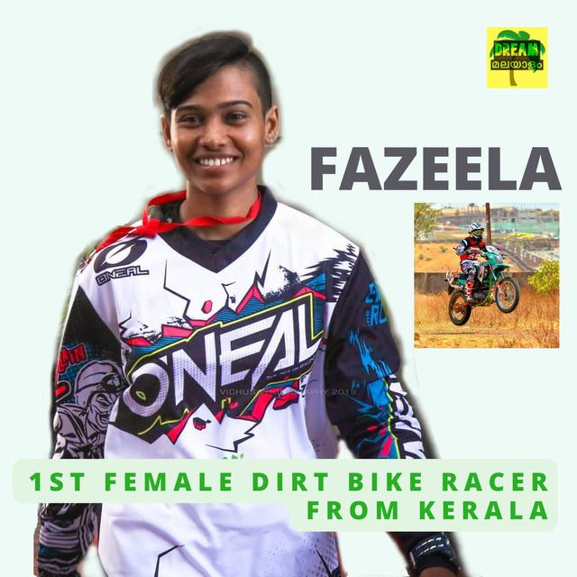Fazeela - First Female Dirt Bike Racer from Kerala Ep 22 - podcast episode cover