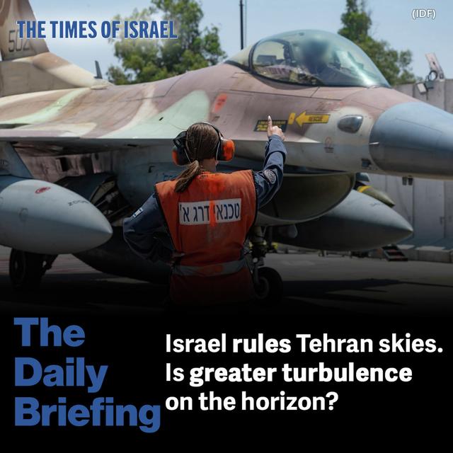 Day 620 - Israel rules Tehran skies. Is greater turbulence on the horizon? - podcast episode cover
