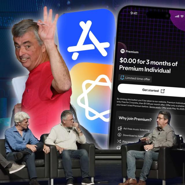 John Gruber on AI Replacing iPhone in 10 Years, Google vs AI Search in Safari, and Siri at WWDC - podcast episode cover
