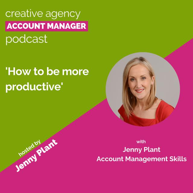 How to be more productive - podcast episode cover