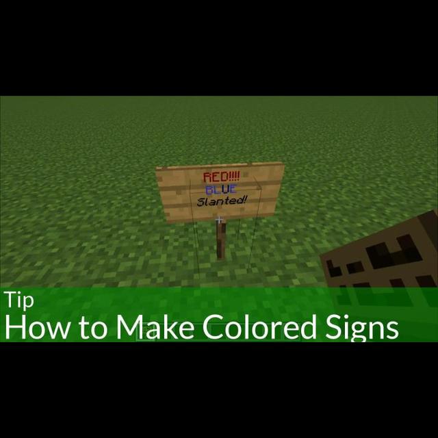 OMGcraft Tip: How to Make Colored Signs in Minecraft - podcast episode cover