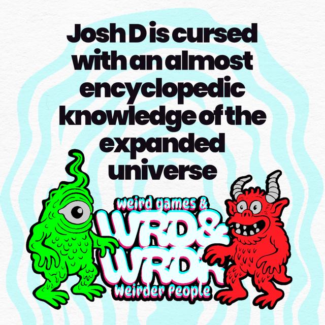 111 Josh D is cursed with encyclopedic knowledge about the expanded universe - podcast episode cover