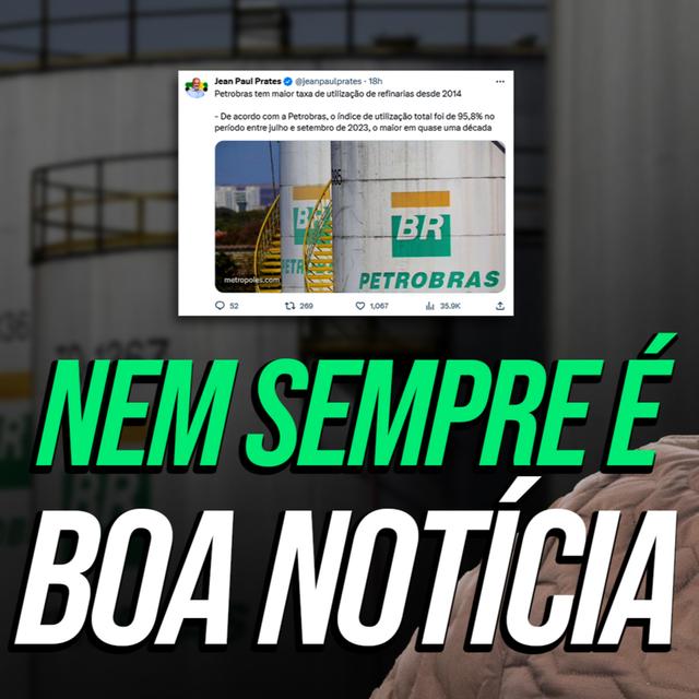 PETR4: CEO ANUNCIA NÚMEROS (MAS TENHA CUIDADO) - podcast episode cover