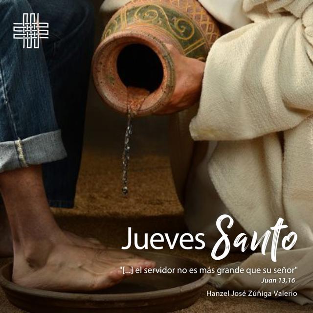 🏺🎧 Jueves Santo: "[...] el servidor no es más grande que su señor" (Jn 13,16) - podcast episode cover
