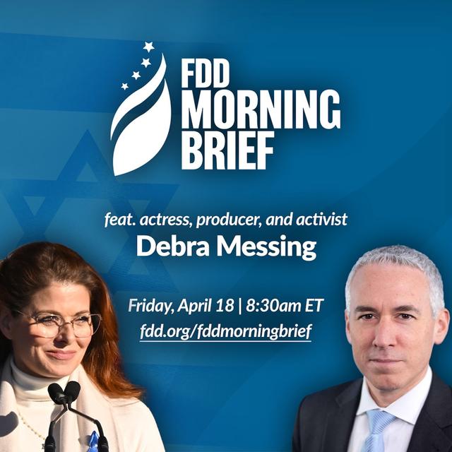 FDD Morning Brief | feat. Debra Messing (Apr. 18) - podcast episode cover