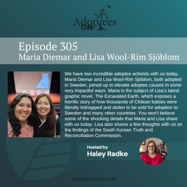 Maria Diemar and Lisa Wool-Rim Sjöblom - podcast episode cover
