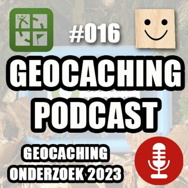 Geocaching Podcast #16 - Geocaching Onderzoek 2023 - podcast episode cover
