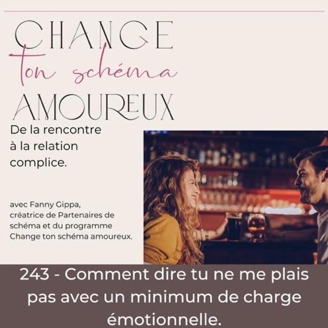243 - Comment dire Tu ne me plait pas avec un minimum de charge émotionnelle - podcast episode cover