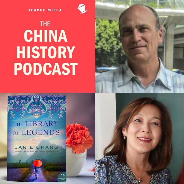 Laszlo discusses historical novels with author, Janie Chang - podcast episode cover