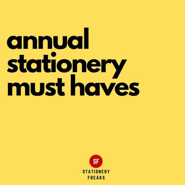Our annual stationery must haves - podcast episode cover
