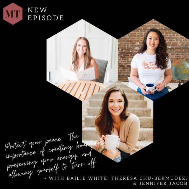 31. Protect your peace: The importance of creating boundaries, preserving your energy, and allowing yourself to ‘turn off’ - podcast episode cover