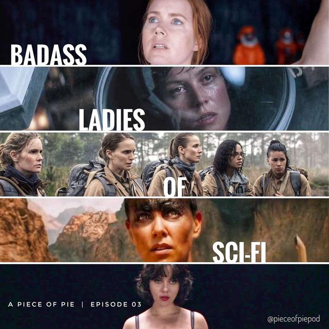 The Badass Ladies of Sci-Fi - podcast episode cover