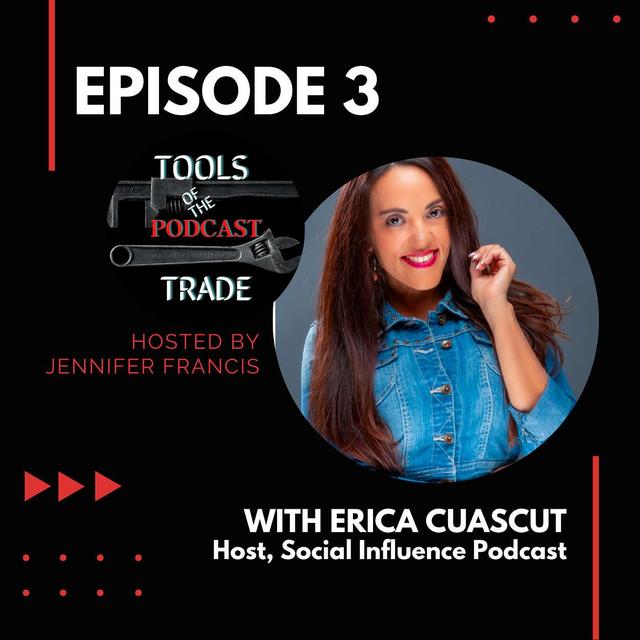 Creating Positive Vibes on Social Influence Podcast w/Erica Cuascut - podcast episode cover