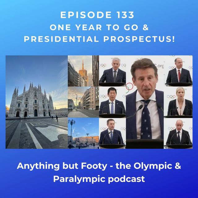 #133 One year to go and Presidential Prospectus ! - podcast episode cover