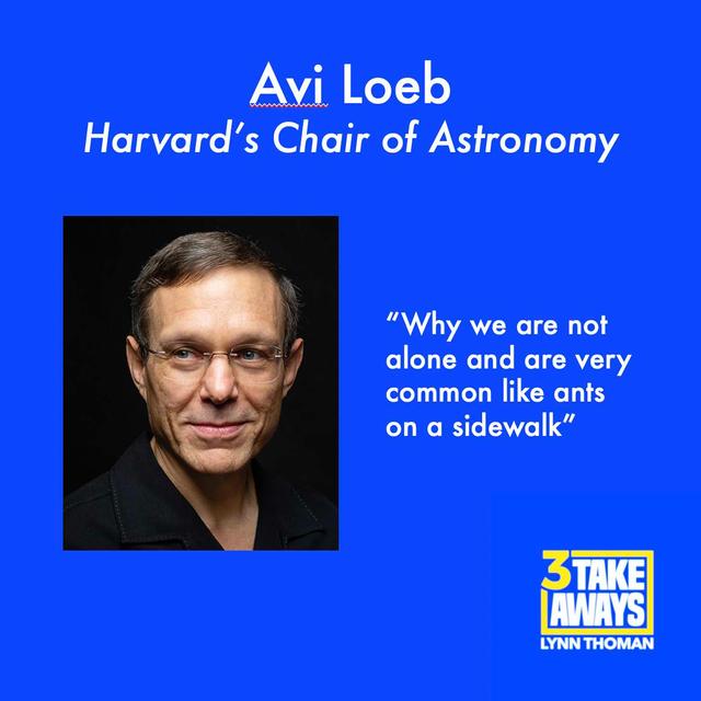 Harvard’s Chair of Astronomy, Avi Loeb: Why We Are Not Alone and Are Very Common Like Ants On A Sidewalk (#23) - podcast episode cover