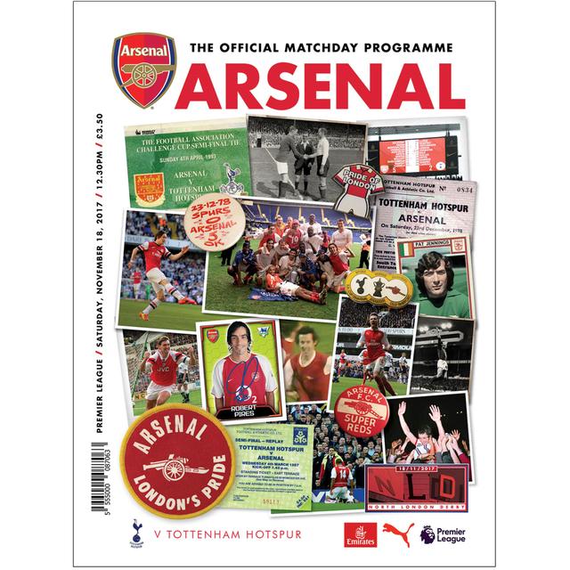 Arsenal v Tottenham - November 18, 2017 - podcast episode cover