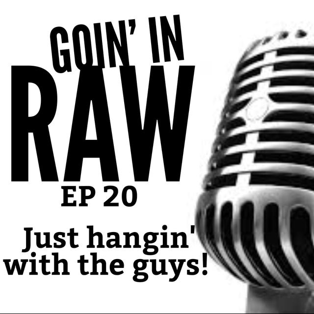 Goin' in Raw - EP20 - Just hangin' with the guys! - podcast episode cover