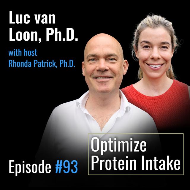 #093 Dr. Luc van Loon: Optimizing Protein Intake & Distribution for Muscle Growth - podcast episode cover