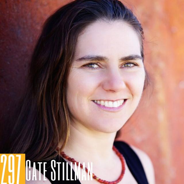 297 Cate Stillman - Ayurvedic Medicine, Yoga Healing & Urine Therapy - podcast episode cover
