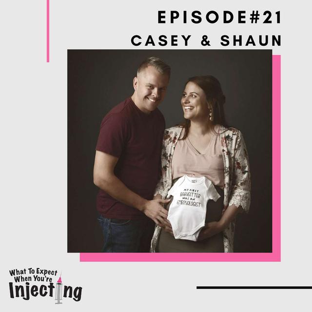 #21 Making babies, marriage and male infertility with Casey & Shaun - podcast episode cover