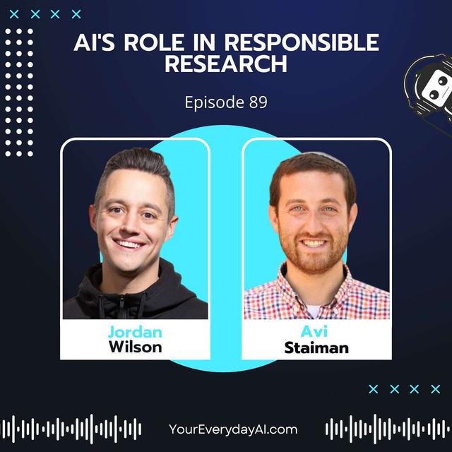 EP 89: AI's Role in Responsible Research - podcast episode cover