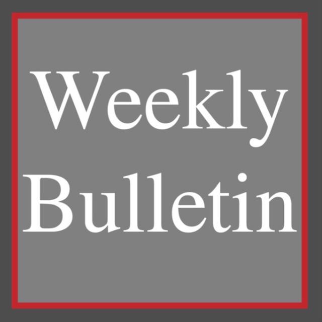 Weekly Bulletin 5/21 - podcast episode cover