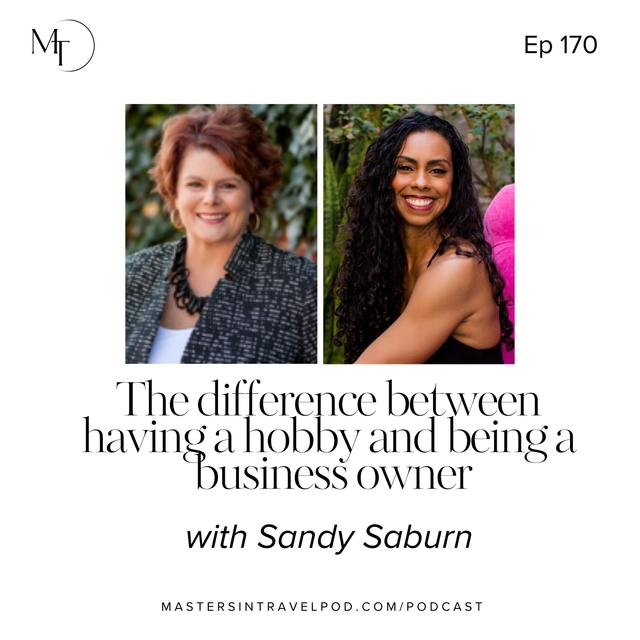 Ep 170 The difference between having a hobby and being a business owner - podcast episode cover