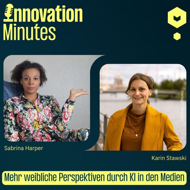 S4#7 Mehr weibliche Perspektiven durch KI in den Medien (zu Gast Karin Stawski/ manager magazin) - podcast episode cover