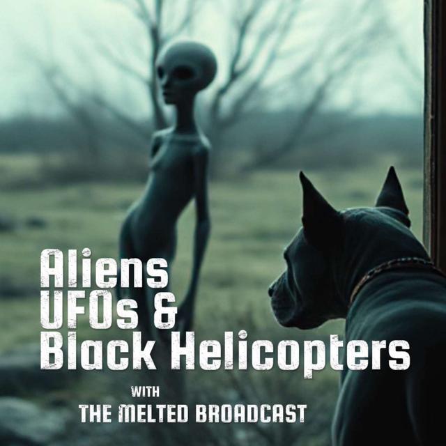 #Ep235: Aliens, UFOs and Black Helicopters with The Melted Broadcast - podcast episode cover